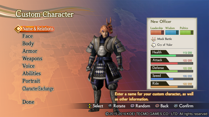 Samurai Warriors 4 Empires: Screenshot 2