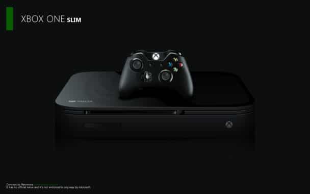 Könnte so eine Slim-Variante der Xbox One aussehen? © retrovona.com